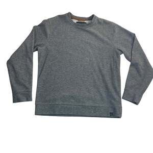 Jachs New York Gray Textured Crewneck Sweatshirt Size M